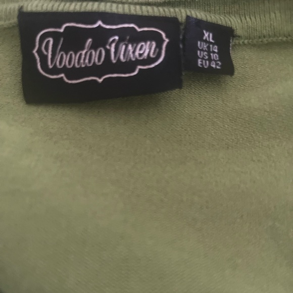 Voodoo Vixen Peyton Pineapple Cardigan UK 14 US 10 - Picture 6 of 8